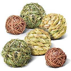 pelotas masticables para roedores